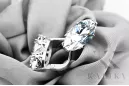 Zircon Sterling silver 925 Earrings Vintage style vec021s